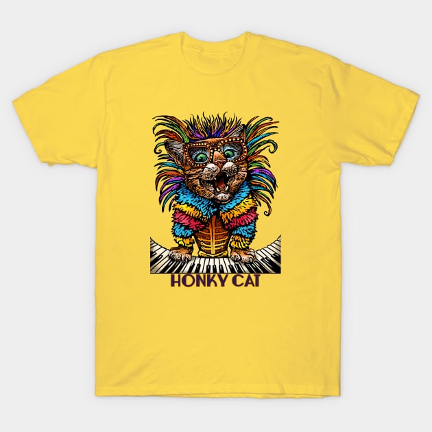 Honky Cat T-Shirt by ChetArt